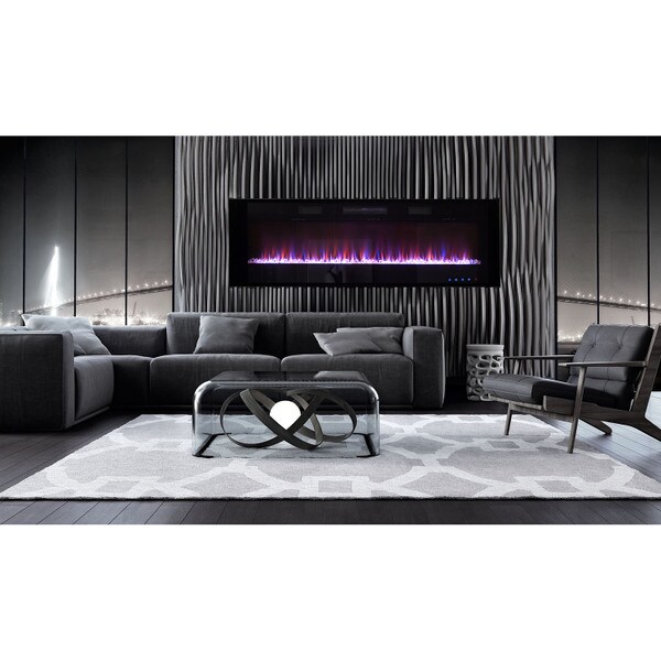 72 inch electric fireplace